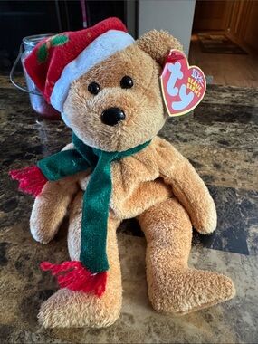 🎄2003 Ty Holiday Teddy Beanie Baby Christmas